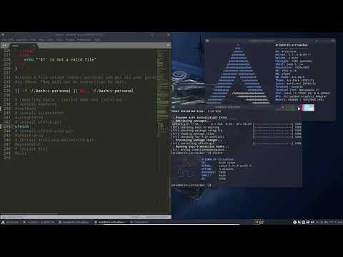 ArcoLinux : 1916 We have hidden away some Easter eggs - Did you find them?