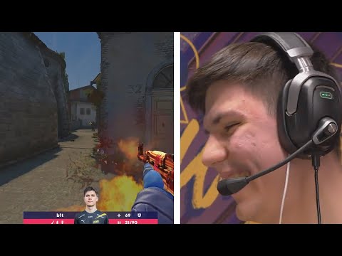 old b1t cames BACK! INSANE 1V3 Clutch I Navi vs Heroic I BLAST Premier World Final