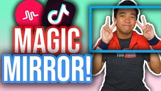HOW TO DO THE MAGIC MIRROR EFFECT ON TIK TOK MUSICAL.LY! (iOS &amp; Android!) *NEW*