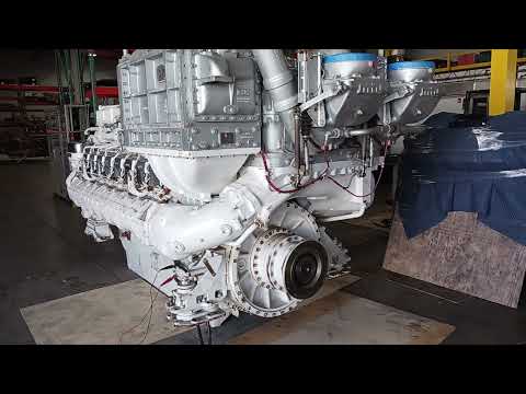 MTU 16V396 TB94, Marine Diesel Engine, 3366HP