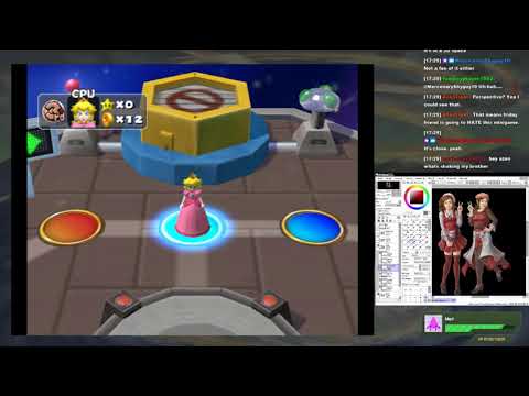 Mario Party 5 Plays as MK404 Draws | Future Dream