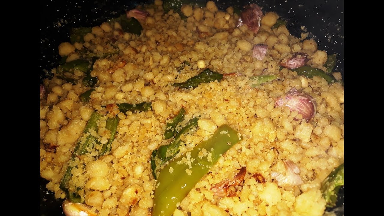 Migas de harina con chorizo y panceta