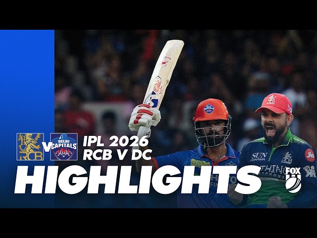 Royal Challengers Bengaluru v Delhi Capitals I Match Highlights I Game 26 IPL 2026 I Fox Cricket