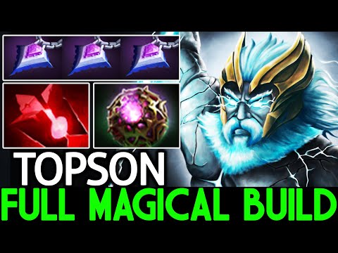 TOPSON [Zeus] This is Way Pro Build Full Magical Dota 2