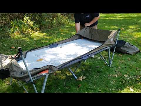 Oztent Bunker Pro Tent Cot Takedown Features - Part 2