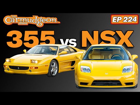 30 Years Later: Does The Acura NSX Outshine the Ferrari 355? — Carmudgeon w/ Cammisa & DTS — Ep. 224
