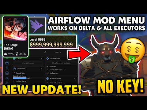 [NEW!⚒️] Best The Forge Script/Hack | AirFlow | AuotFarm, Auto Forge, God Mode & More! Pastebin 2025