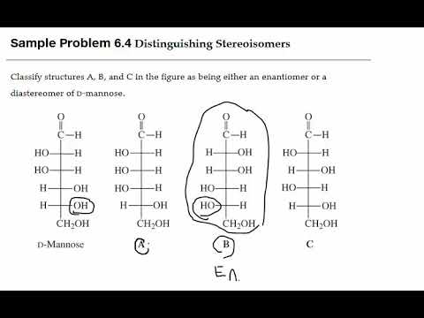 CHM 129 124 Identifying Enantiomer Diastereomer and Epimers