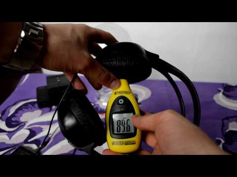 Philips SHP1900 Headphones SPL dB test + quick review