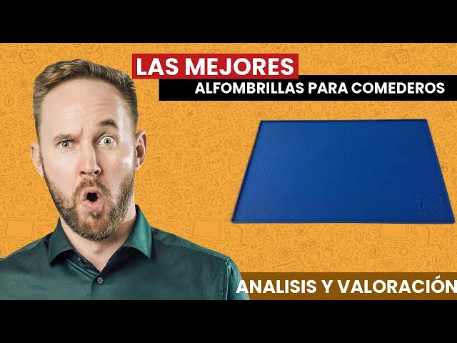 Vídeo relacionado con Alfombrilla para Comida de Perros 40x60cm, Alfombrilla Absorbente para Comida y Agua de Perros