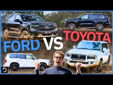 Ford Everest v Toyota LandCruiser Prado Comparison | Which Off-Road SUV Should You Buy?