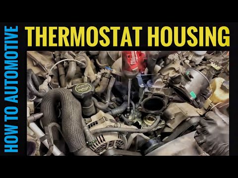 Ford Ranger And Explorer 4.0l Engine: How To Replace The Thermostat Housing