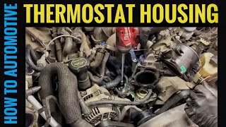 Ford Ranger And Explorer 4.0l Engine: How To Replace The Thermostat Housing