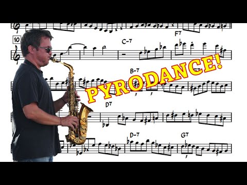 Baptiste Herbin on Pyrodance (After You've Gone) - Eb Transcription