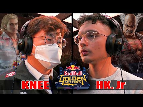 Knee (Steve) Vs Hk.Jr (Heihachi) Red Bull Golden Letters 2023 | Tekken 7