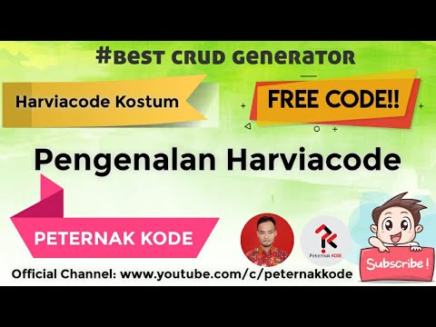 🔥 Anda dikejar deadline? Harviacode Custom CRUD Generator solusinya Video