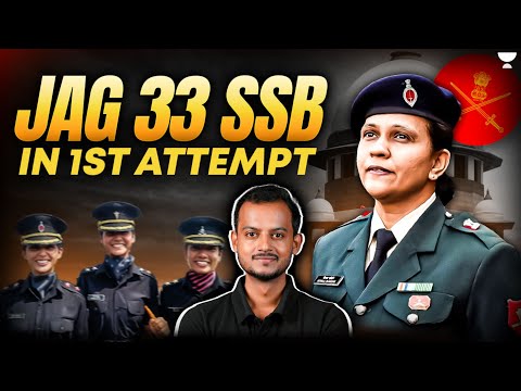 🚨JAG 33 SSB in First Attempt | Judge Advocate General | Pranjal Singh