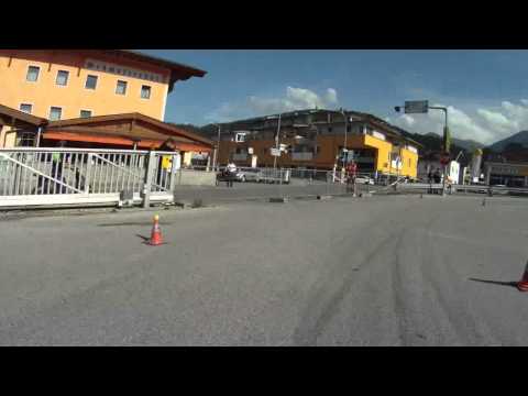 Autoslalom Weer, Erlacher Bernhard im Ford Fiesta Mk1