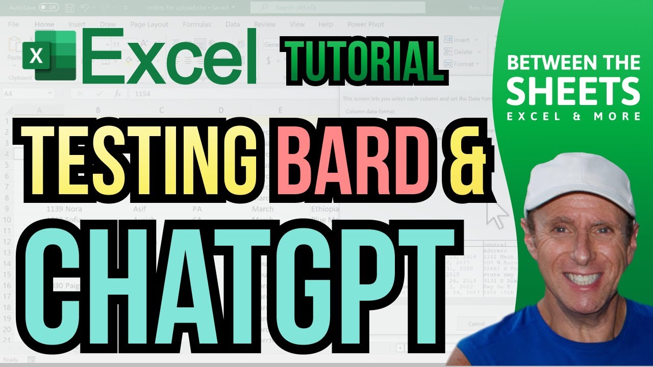 Testing Google Bard & ChatGPT 4 in Excel