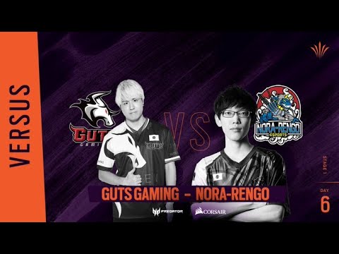 GUTS Gaming vs Nora Rengo // Rainbow Six APAC North Division - Playday #6