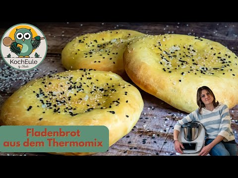 FLADENBROT selber machen | mit Joghurt | orientalisch gewürzt | Thermomix® TM6 TM5 TM31