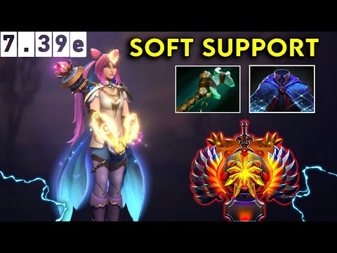 Marci Immortal Soft Support - Dota 2 Patch 7.39e Pro Pub Gameplay