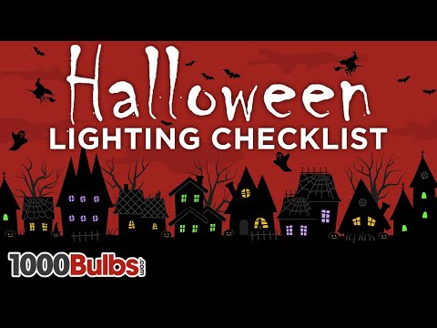 Halloween Lighting Checklist | Product Spotlight