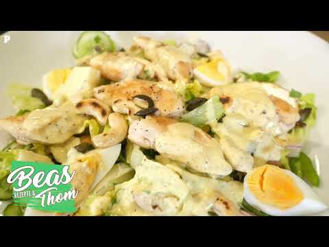 bunt und einfach ❤️ Salat mit Hähnchen und ...