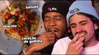 criamos um novo sabor de pizza sem querer