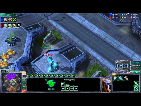 SC702 - G1 - Dreamhack - Morrow (Z) vs oGsMC (P) on Metalopolis