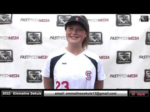 2022 Emmaline Sekula 3.74 GPA - Third Base and Shortstop Softball Skills Video - Sonoma Stack