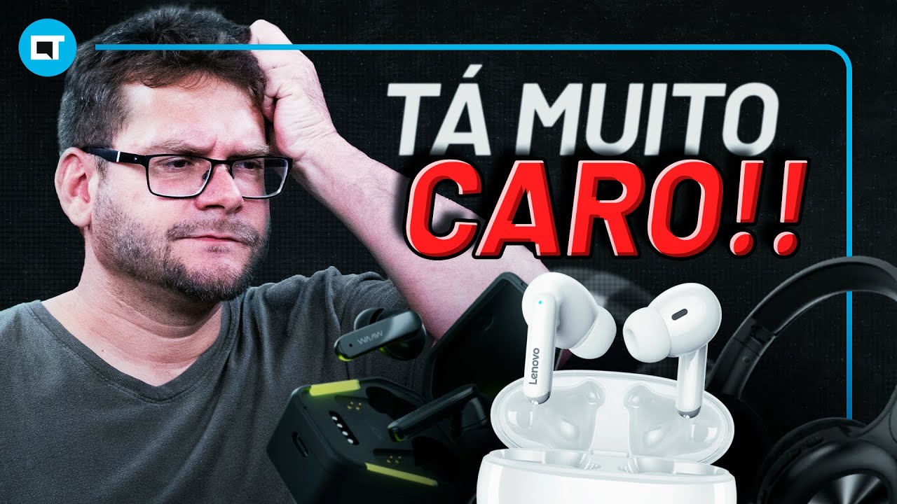 PARE de comprar fone Bluetooth caro!