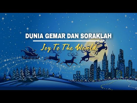 DUNIA GEMAR DAN SORAKLAH || joy to the world || REGGAE 🎄❄⭐🎶 || KARAOKE