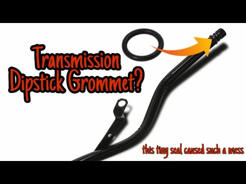 little seal, BIG Mess | Replacing the Transmission dipstick seal on my 97 Mustang GT | 4R70W | leak