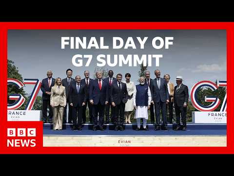 Trump warns Iran deal 'not final' as G7 summit ends | BBC News