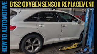 How To Replace Bank 1 Sensor 2 Oxygen Sensor On A Toyota Venza