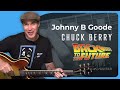 Johnny B Goode - Chuck Berry - Intro and Rhythm ...