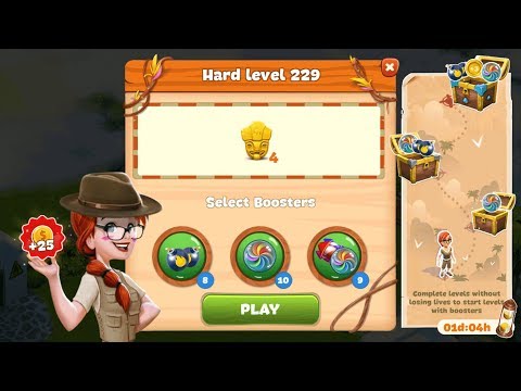 Lost Island: Blast Adventure - Level 229 (No Boosters) HD