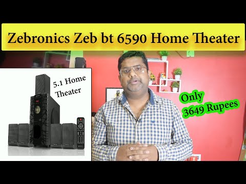 Thumbnail for Zebronics Zeb bt 6590 Home Theater | Zebronic Home Theater