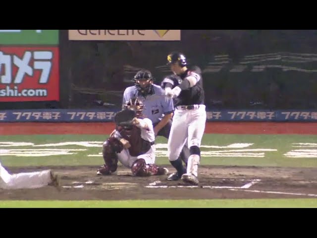 【6回表】成長を示したホークス・西田の2試合連続ホームラン!! 2018/7/5 E-H