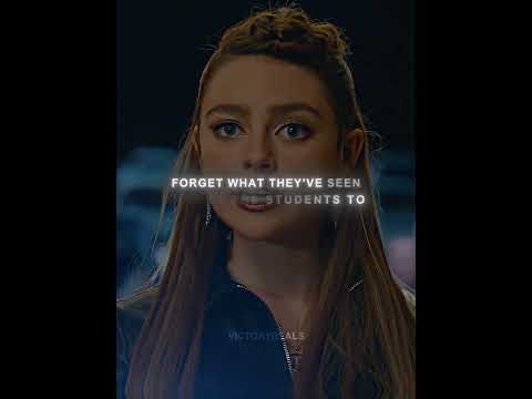 Her Superpowers Got Revealed at School 🧛🏻‍♀️🏫 Edit | Lizzie & Hope Mikaelson Legacies |Song:Com Medo