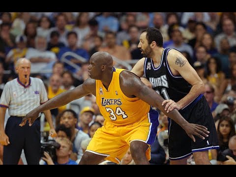 2001 NBA Western Conference Semifinals Game 1 Sacramento Kings at Los Angeles Lakers, May 6, 2001