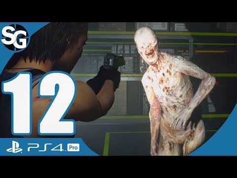 Resident Evil 3 Remake Walkthrough Gameplay | Pale Head (Underground Storage) - Part 12