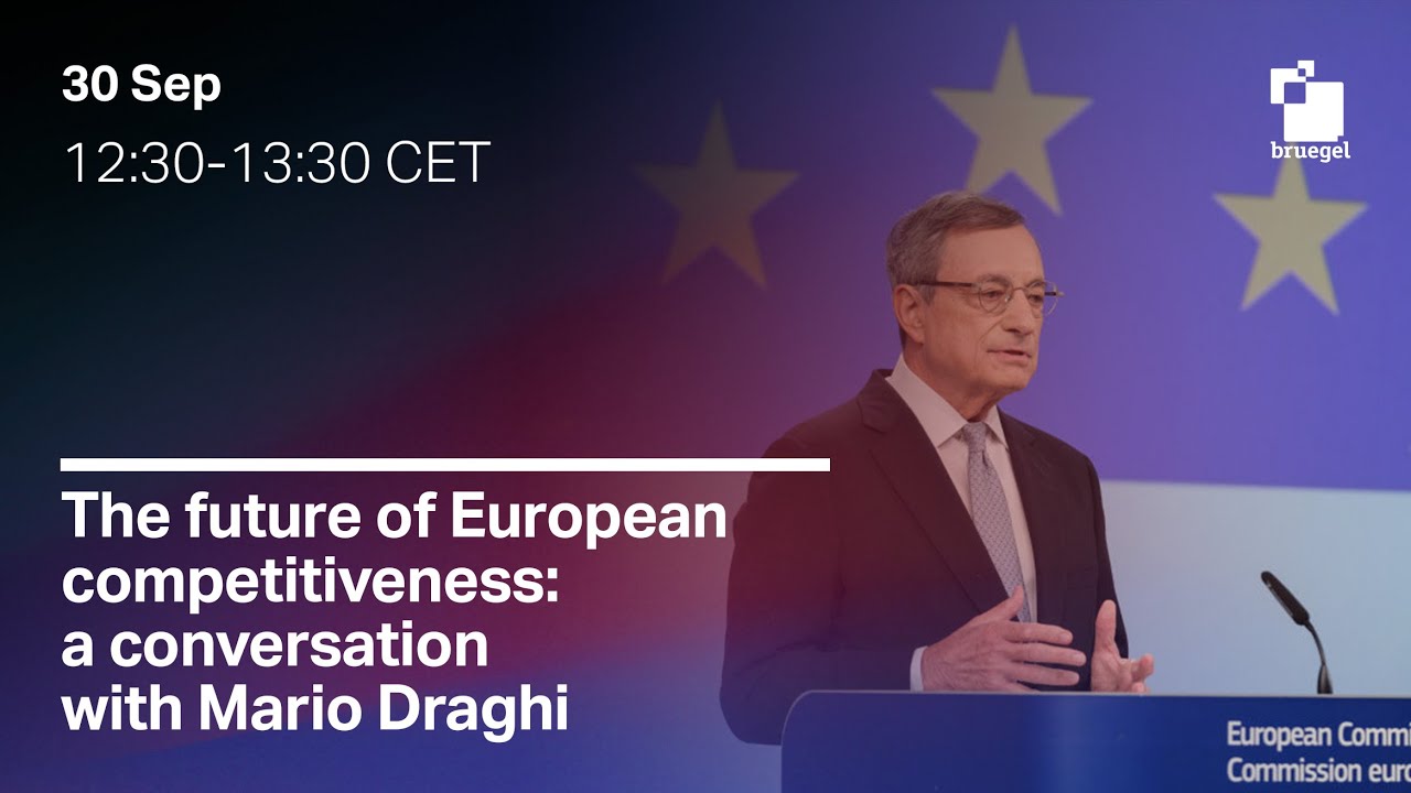 The future of European competitiveness:  a conversation with Mario Draghi