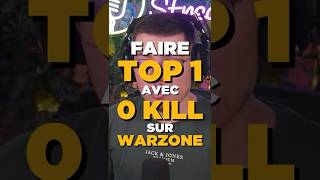 Objectif TOP 1, mais SANS JAMAIS SE BATTRE sur Warzone ! (0,01% savent) #warzone #callofduty #cod