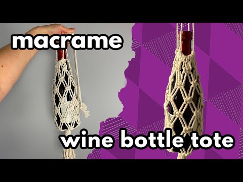 Macrame Placemat Tutorial Only 2 Knots