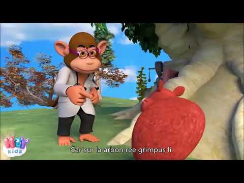 Mókuska, mókuska felmászott a fára - Esperanto - subtekstoj