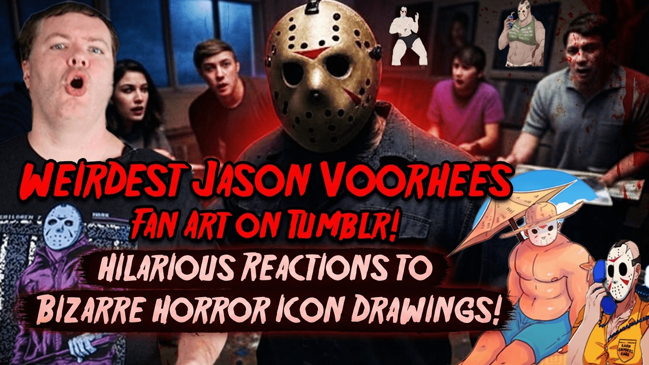 The Weirdest Jason Voorhees Fan Art on Tumblr  Hilarious Reactions to Friday the 13th Crossovers