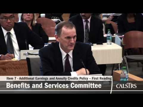 Teachers' Retirement Board November 2014 - Benefits and Services Committee (Part 4 of 4)