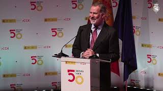 Palabras de Su Majestad el Rey en el 50º aniversario de las Becas ICEX de Internacionalización Empresarial